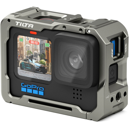 Tilta Full Camera Cage for GoPro HERO 13/12/11/10/9 Action Camera Titanium Gray